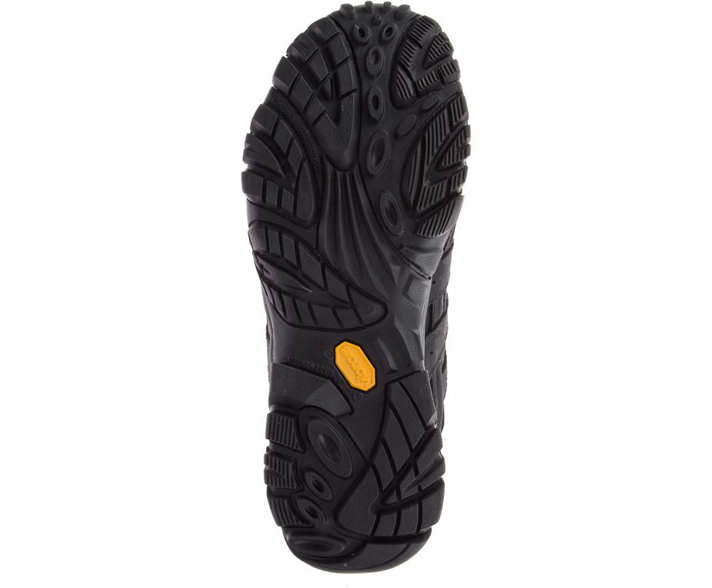 Merrell Hiking Boots Black - Moab 2 Prime Mid Waterproof - Mens 78GXYSACQ